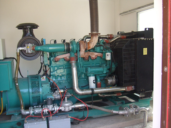 太原輸氣管道加壓站200kw天然氣發(fā)電機組